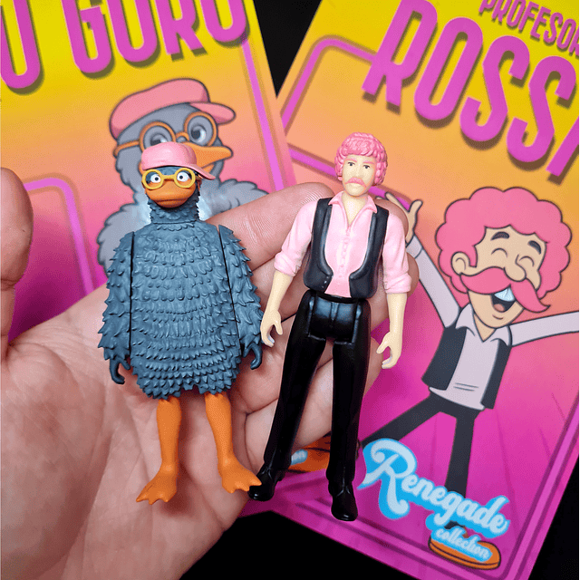 PACK DUO - Figuras Profesor Rossa + Guru Guru