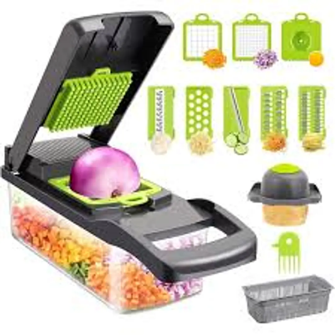 PICADORA DE VEGETALES 14PCS 2