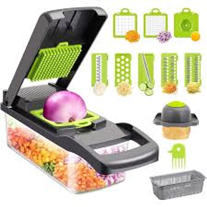 PICADORA DE VEGETALES 14PCS 2