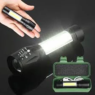 MINI LINTERNA 3 EN 1 RECARGABLE