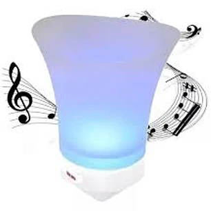 HIELERA PARLANTE LUZ LED CON BLUETOOTH 7L