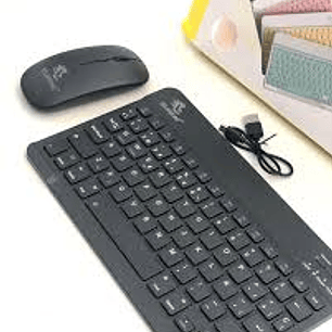TECLADO + MOUSE AN-030 COLORES