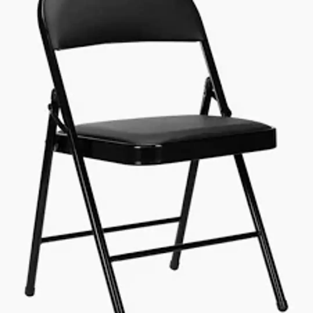 SILLA PLEGABLE NEGRA 1