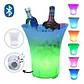 HIELERA PARLANTE LUZ LED CON BLUETOOTH 5lt - thumbnail 1