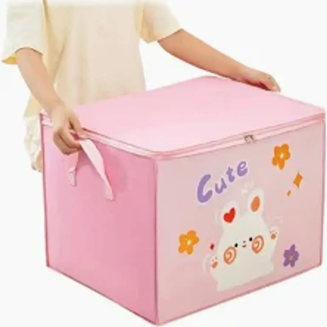 CAJA ORG. ALMACENAMIENTO DE TELA 52X44X38CM 2
