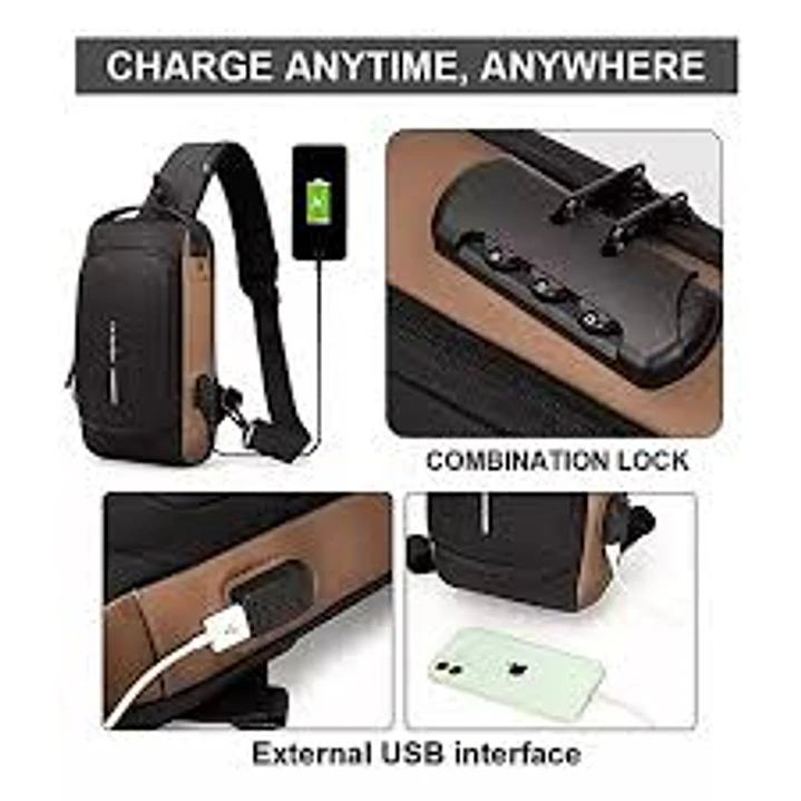 MOCHILA BANDOLERA CLAVE SEGURIDAD Y USB 1