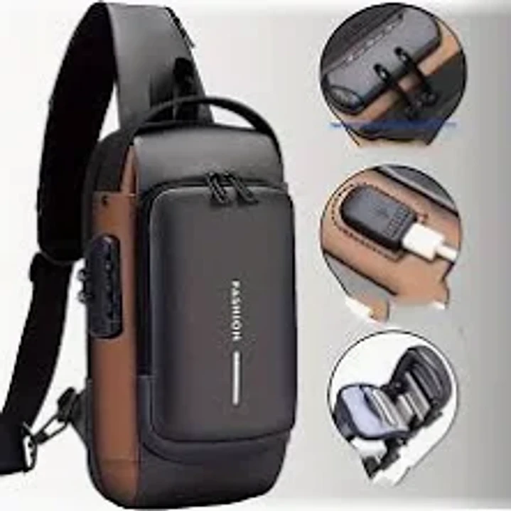 MOCHILA BANDOLERA CLAVE SEGURIDAD Y USB 3