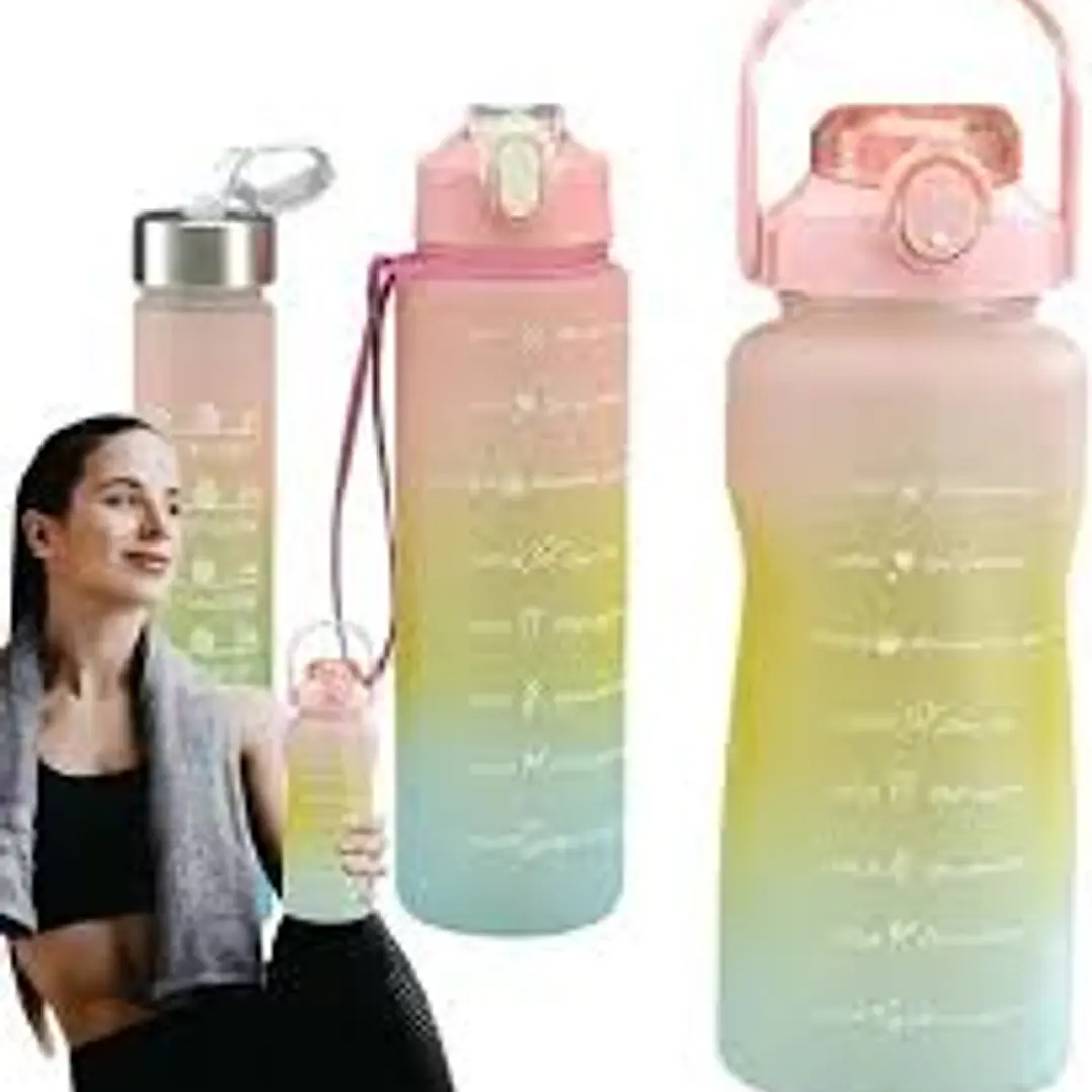 PACK 3 BOTELLAS AGUA MOTIVACIONAL 1200+750+300ml 1