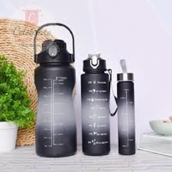 PACK 3 BOTELLAS AGUA MOTIVACIONAL 1200+750+300ml 2