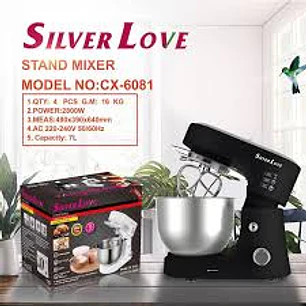 BATIDORA PEDESTAL 7Lt 2800W CX-6081 SILVER LOVE