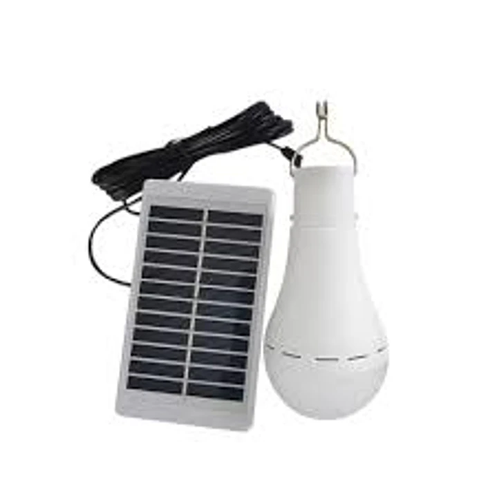 AMPOLLETA CON/PANEL SOLAR 1200 MAH 1