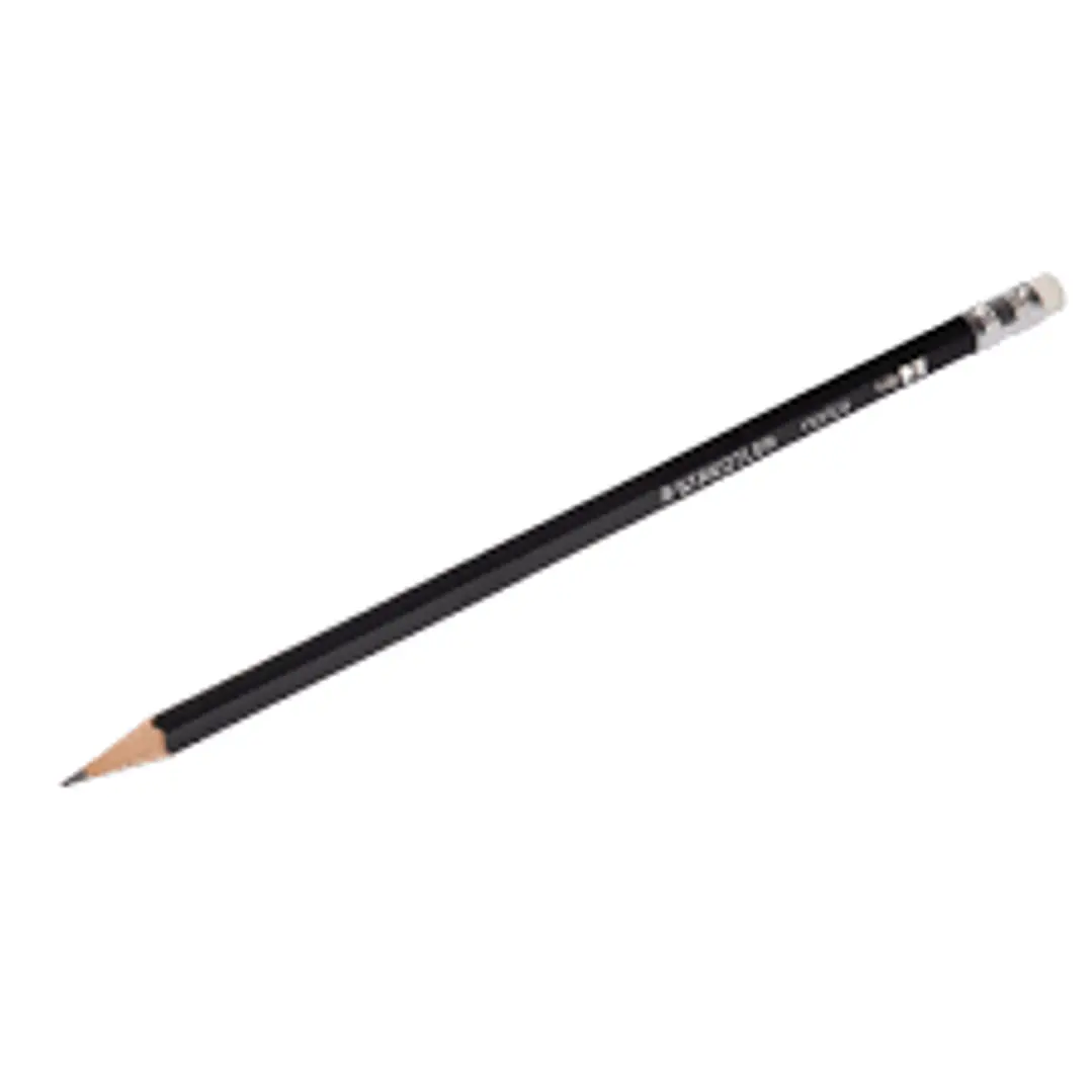 LAPIZ GRAFITO CON GOMA CAJA 12unids. 2