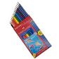 LAPIZ COLORES 12u + 3 LAPIZ GRAFITO FABER CASTELL 15 PCS  - Miniatura 2