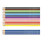 LAPIZ COLORES 12u + 3 LAPIZ GRAFITO FABER CASTELL 15 PCS  - Miniatura 4