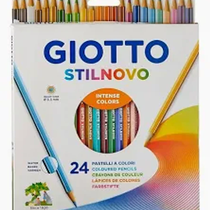 LAPICES COLORES GIOTTO 24 COLORES 1