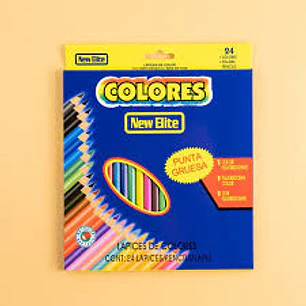  LAPICES 24 COLORES REDONDOS