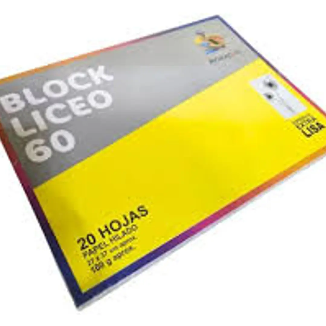 BLOCK DE DIBBUJO 27X37 20 HOJAS 1