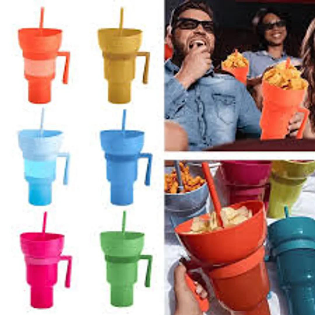 VASO PARA SNACK O BOTANERO COLORES 5