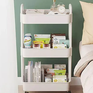 ORGANIZADOR DE COCINA 3 NIVELES CON RUEDAS