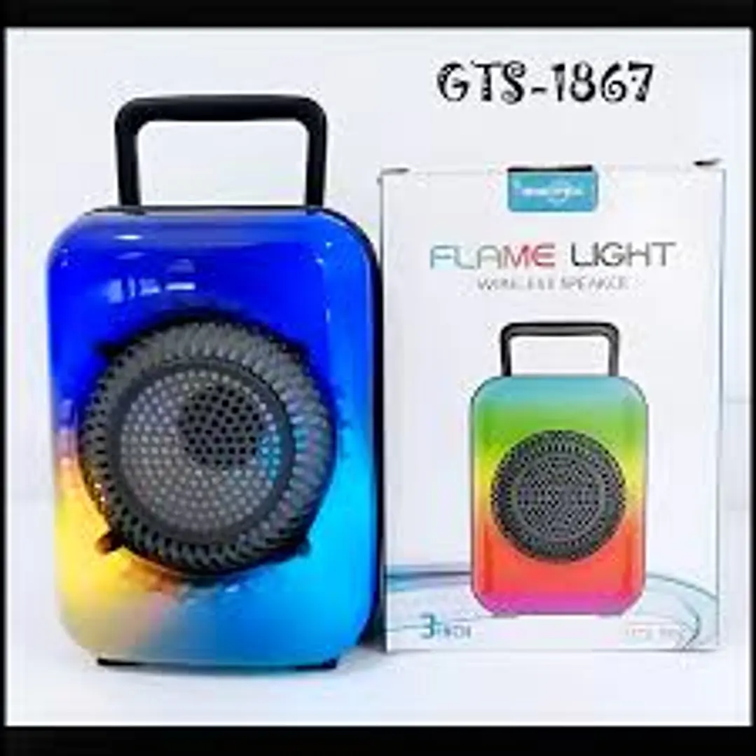 PARLANTE GTS 1867 FLAME LIGHT 3