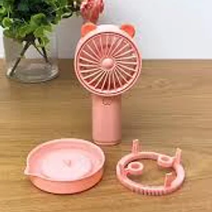 VENTILADOR DE MANOS CON LANZA BURBUJA