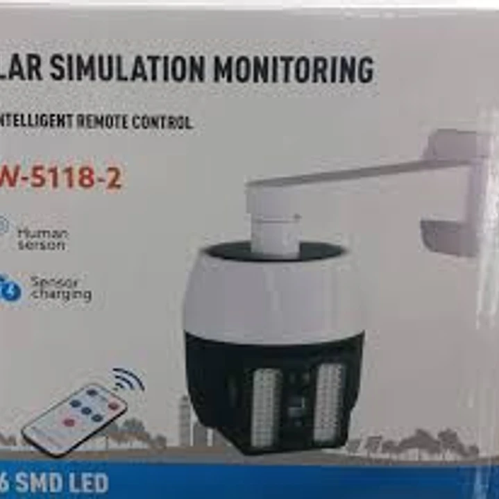 FOCO TIPO CAMARA SOLAR HW5118-2 4