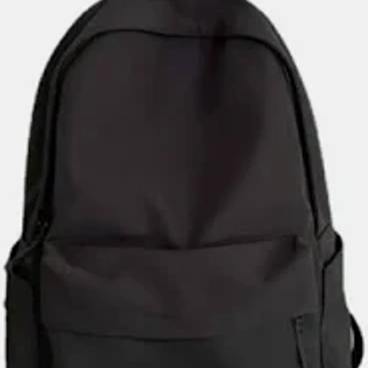 MOCHILA LISA  NEGRA 42CM 1