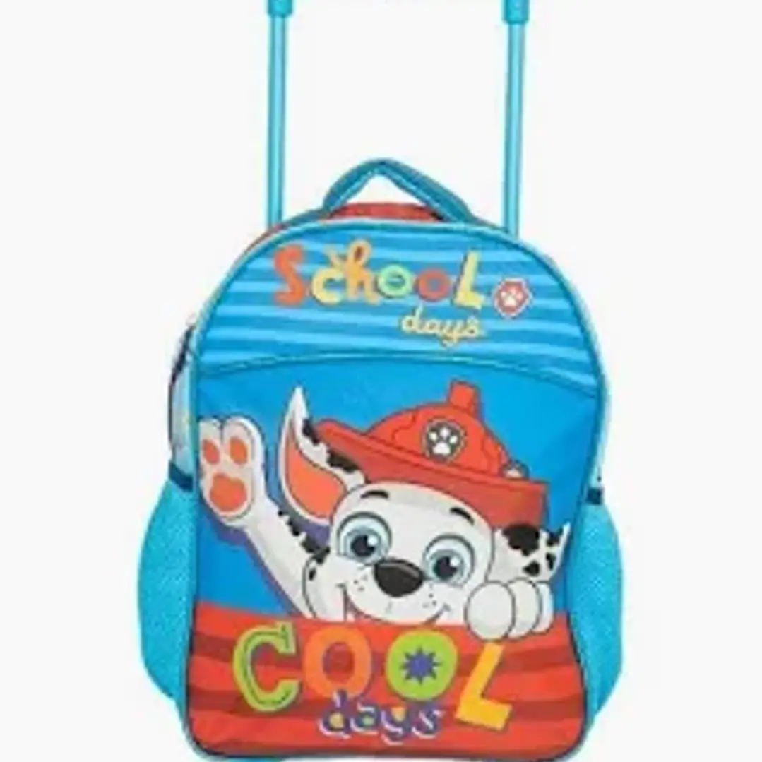 MOCHILA CON RUEDA DISNEY BARBIE-PAW PATROL-SPIDERMAN 1