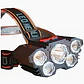LINTERNA FRONTAL 5 LED RECARGABLE USB - thumbnail 1