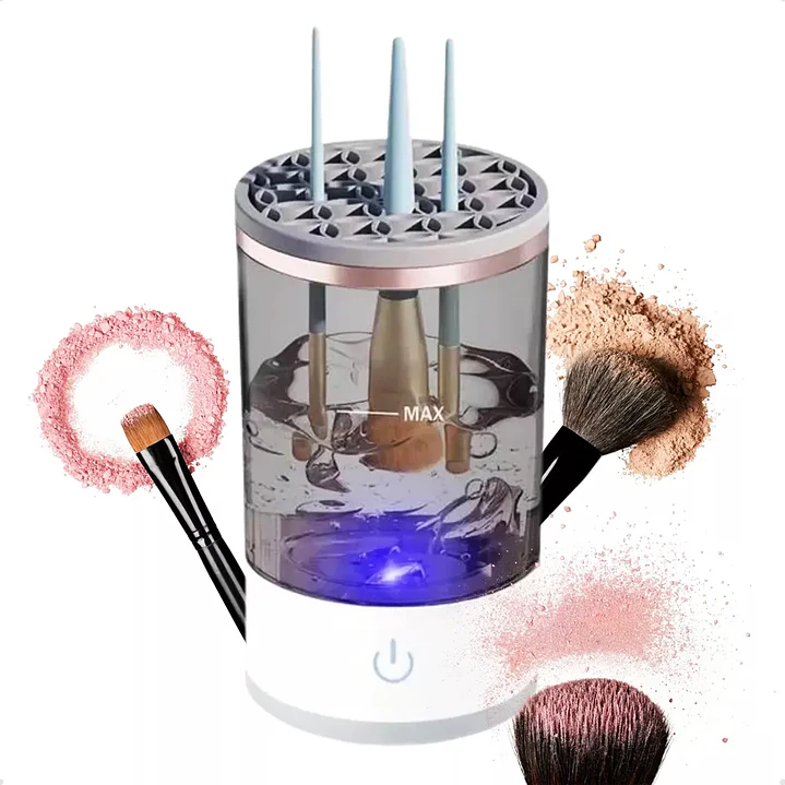 LIMPIADOR DE BROCHA MAQUILLAJE ELECTRICA 1