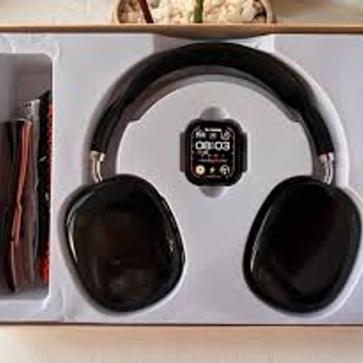 RELOJ+AUDIFONOS+6 CORREAS CROWN C9 2