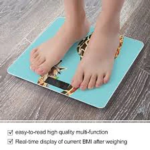 BALANZA BAÑO DISEÑO JIRAFA HASTA 180KG