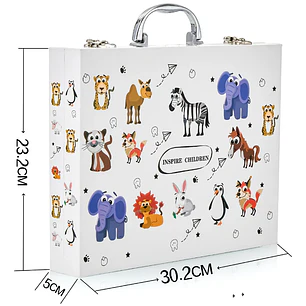 MALETA ARTE 84 PIEZAS