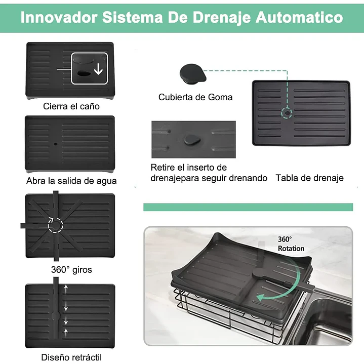 ESCURRIDOR DE LOZA DOS NIVELES 4