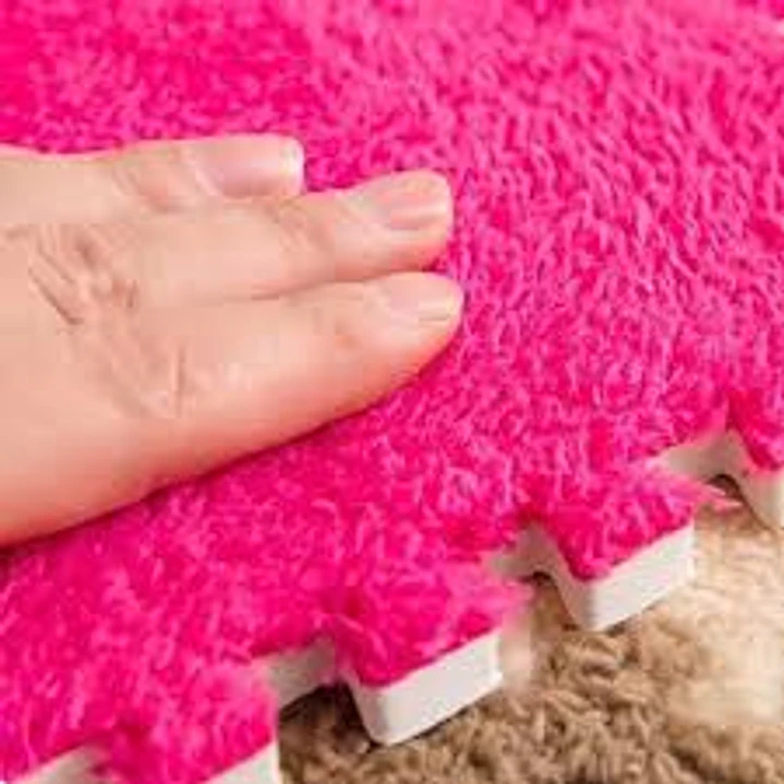 SET ALFOMBRA GOMA EVA PELUDA 10PCS 2