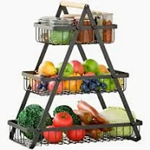 ORGANIZADOR DE VERDURAS 3 NIVELES