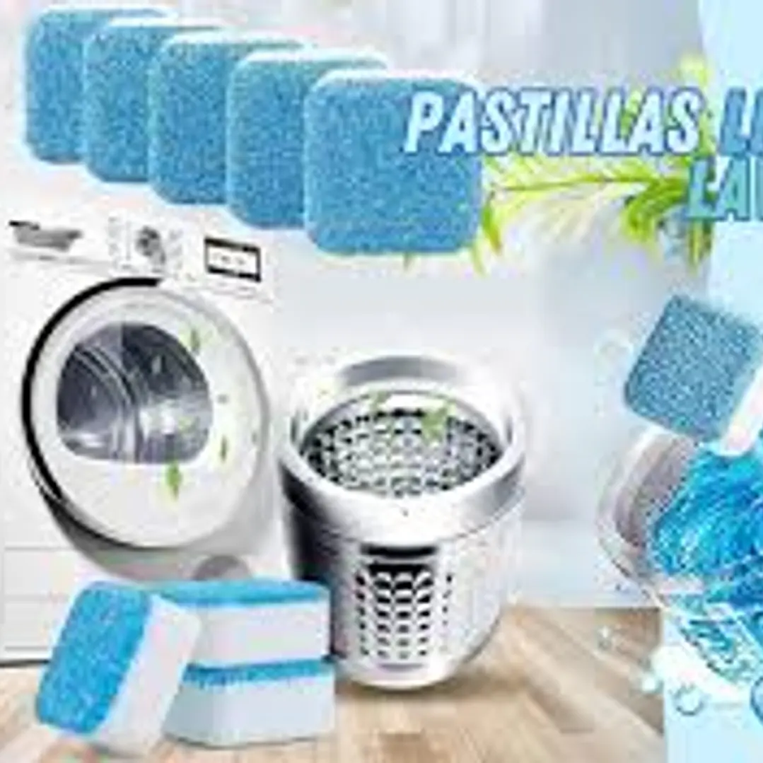 PASTILLA LIMPIADORA DE LAVADORA 12u 4