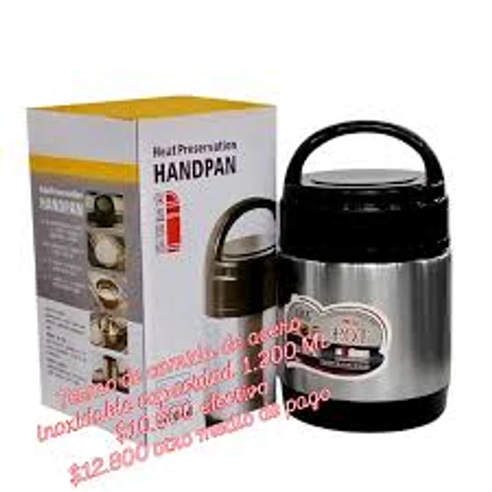 TERMO COMIDA ACERO INOX. 1.2lt 1