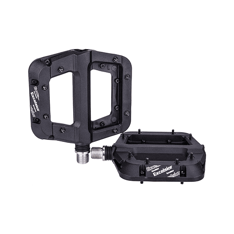 Pedales ZTTO/ENLEE NYLON NEGRO C/PINES