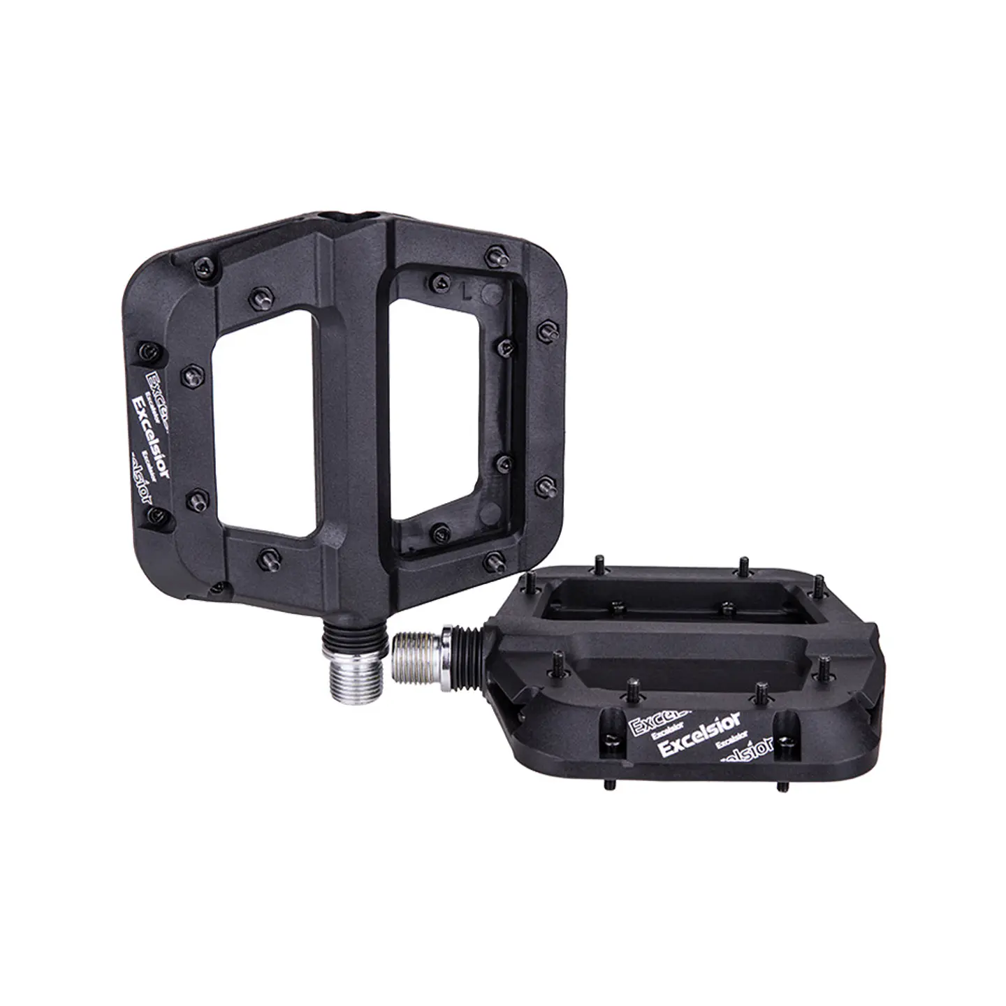 Pedales ZTTO/ENLEE NYLON NEGRO C/PINES 1