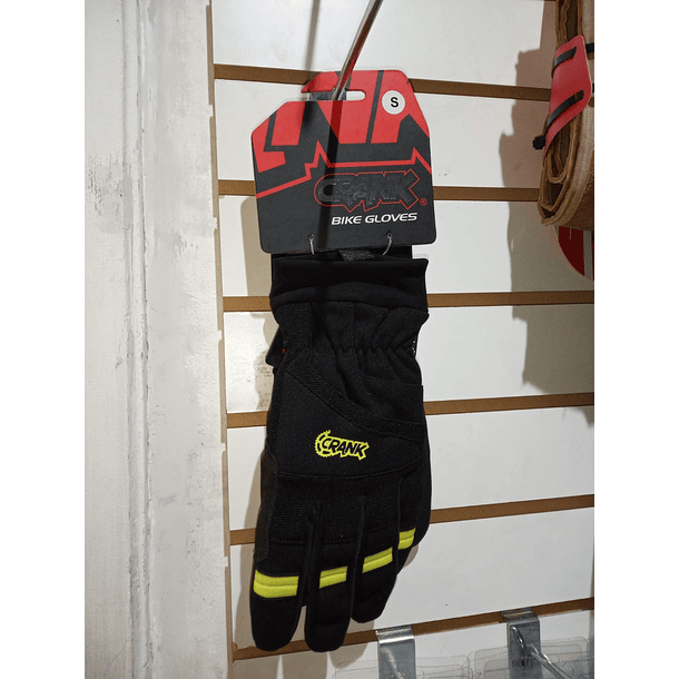 Guantes CRANK Dedo largo Térmico Talla S Flúor 2