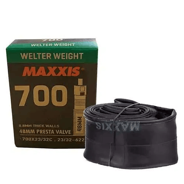 Cámara Maxxis 700x23-33c V/F 48mm 1