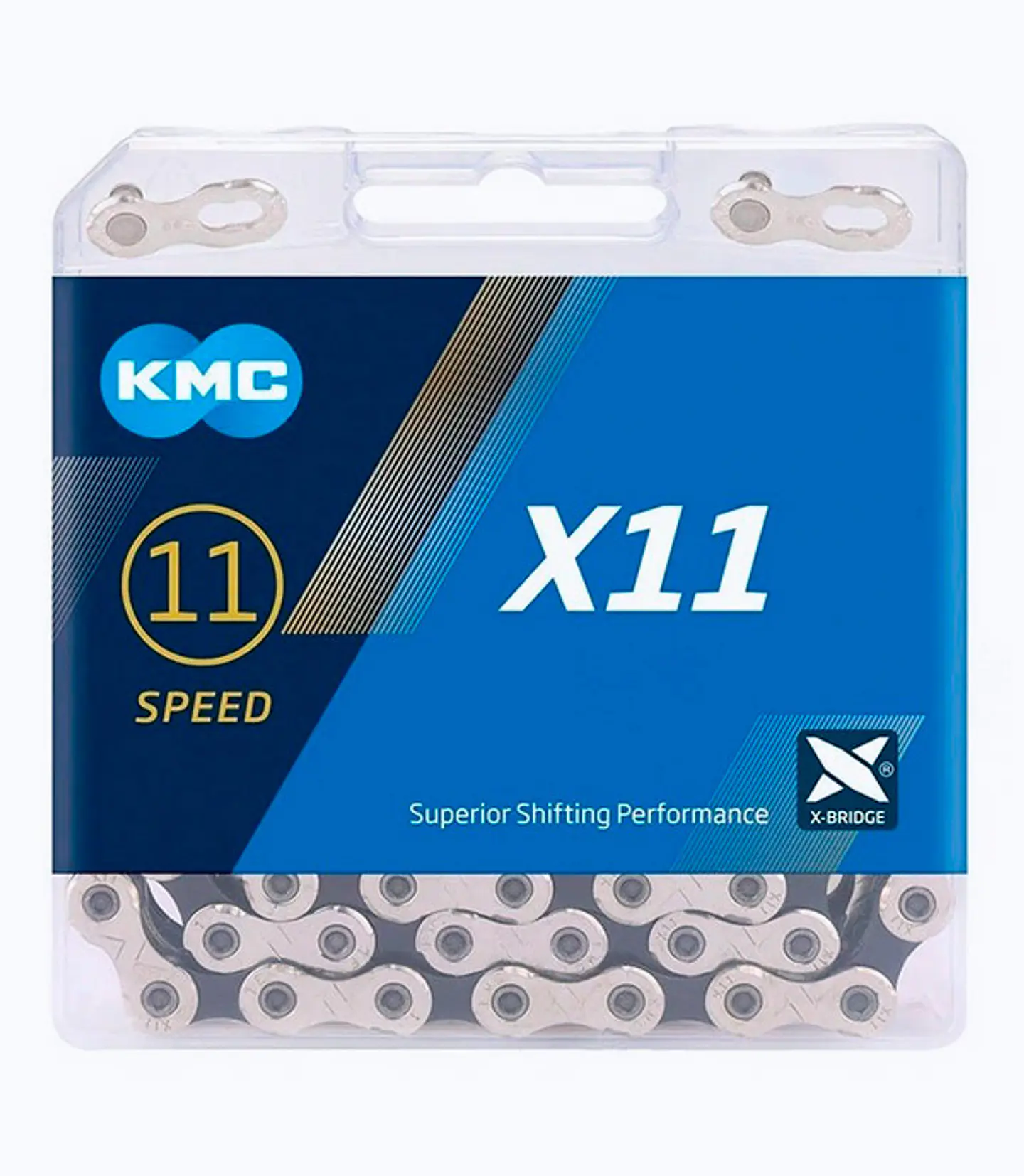 Cadena KMC X11 Balck Silver 1