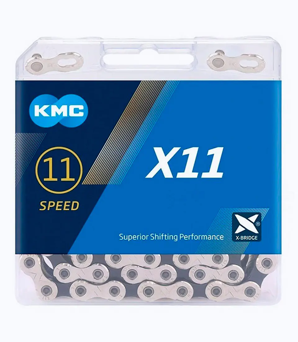 Cadena KMC X11 Balck Silver 1
