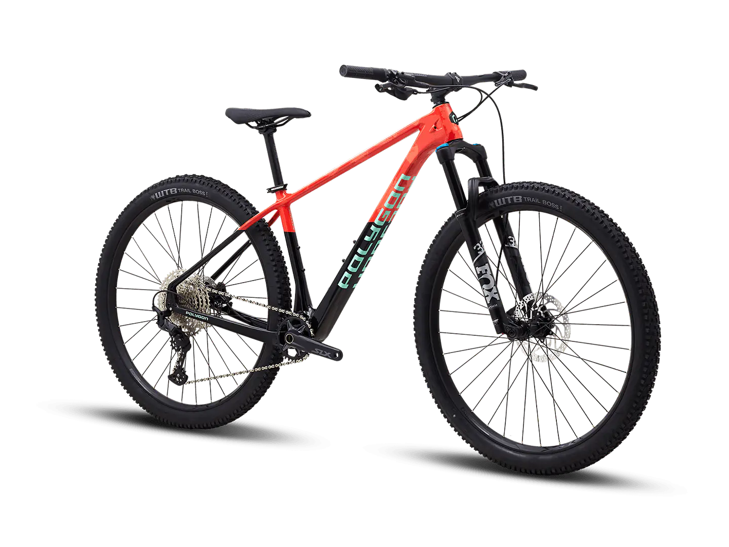 BICICLETA MTB POLYGON SYNCLINE CARBON C5 RED/BLK 1