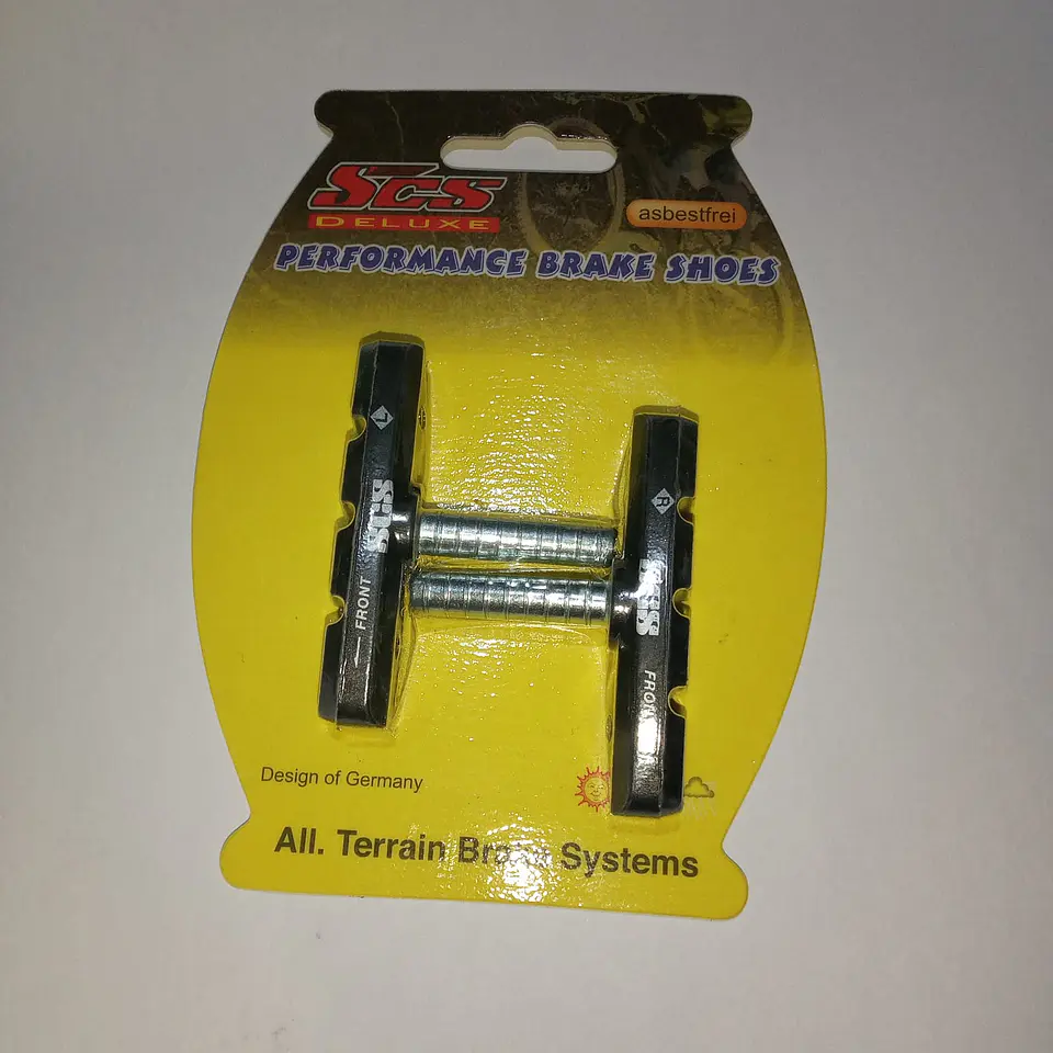 PATINES DE FRENO SCS CANTILEVER  VASTAGO LIZO  1