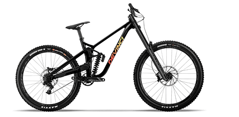 BICICLETA MTB DEVINCI CHAINSAW DH BLACK FUZZY 2024 