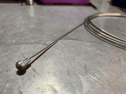 PIOLA DE FRENO BICICLETA RUTA GALVANIZADA 