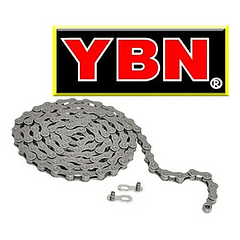 CADENA YBN 8 VEL S8 SILVER 116L
