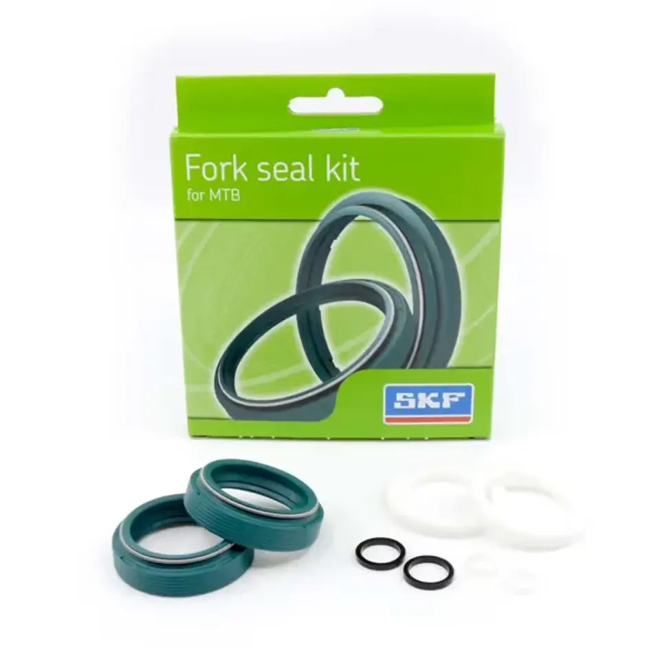 Retenes SKF FOX 38 / MZ SUPER Kit Baja Fricción  2